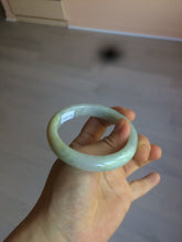 Load image into Gallery viewer, 54.5mm Certified 100% natural Type A green/purple/yellow jadeite jade bangle S51-1728