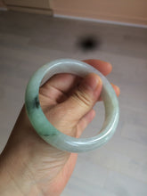 Load image into Gallery viewer, 55.6mm Certified type A 100% Natural icy watery light green Jadeite bangle AY24-1699