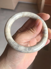 Load image into Gallery viewer, 56mm 100% natural beige yellow red round cut Coral Jade (珊瑚玉) bangle XY101