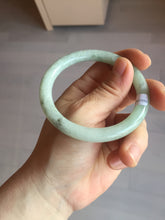 Load image into Gallery viewer, 55.7mm Certified 100% natural Type A light green round cut jadeite jade bangle BL54-3291