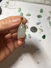 Load image into Gallery viewer, 100% Natural type A sunny green white purple yellow Jadeite Jade blessed melon pendant group PA209