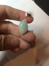 Load image into Gallery viewer, 100% natural type A sunny green jadeite jade Willow leaf/petal pendant group AC80