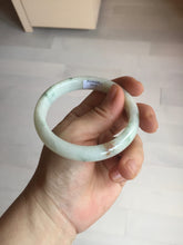 Load image into Gallery viewer, 58mm Certificate light green white orange green jadeite jade bangle BQ68(1013)
