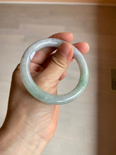 Load image into Gallery viewer, 50.8mm Certified Type A 100% Natural light green/purple/yellow(FU LU SHOU) round cut Jadeite Jade bangle Z135-2803