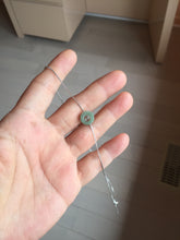 Load image into Gallery viewer, 9.5-10mm Type A 100% Natural light green Guatemala Jadeite Jade small safty ring pendant group PC192 Add on item