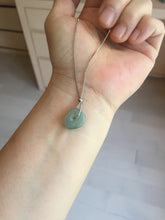 Load image into Gallery viewer, Type A 100% Natural Icy Watery Green Blue Yellow Freeform Light Heart Free Soul Design Jadeite Jade Pendant Group BS125