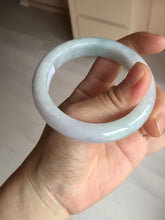 Load image into Gallery viewer, 54.5mm Certified Type A 100% Natural green white blue green brown purple Jadeite Jade bangle H158-7060