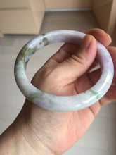 Load image into Gallery viewer, 卖了 62.3mm certified 100% natural Type A purple white brown jadeite jade bangle AZ157-4009