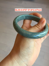 Load image into Gallery viewer, Sale! Type A 100% Natural dark green/white/black Jadeite Jade bangle with defects group 3