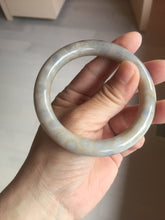 Load image into Gallery viewer, 54.5mm 100% natural beige yellow red round cut Coral Jade (珊瑚玉) bangle XY100