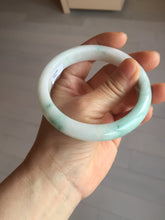 Load image into Gallery viewer, 60mm Certified Type A 100% Natural sunny green white Jadeite bangle PA263-3841