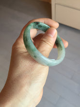 Load image into Gallery viewer, 52.5mm Certified 100% natural Type A light green/sunny green Whispers of the Spring Breeze jadeite jade bangle PA230-2380