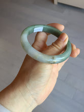 Load image into Gallery viewer, 57.5mm Certified 100% natural Type A dark green jadeite jade bangle AX131-7690