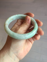 Load image into Gallery viewer, 60.8mm 100% natural type A certified sunny green orange jadeite jade bangle BL38-0255