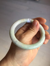 Load image into Gallery viewer, 54.5mm Certified Type A 100% Natural light green purple yellow round cut Jadeite Jade bangle GL48-8-4051