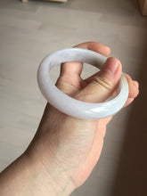 Load image into Gallery viewer, 57.7mm Certified 100% natural Type A dark green white purple jadeite jade bangle AH91-3014