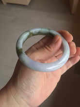 Load image into Gallery viewer, 52mm certified natural 100% natural Type A dark green brown purple jadeite jade bangle E151-4139