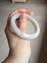 Load image into Gallery viewer, 56mm certified 100% natural type A icy watery white red purple jadeite jade bangle AH98-0544