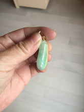Load image into Gallery viewer, 100% natural type A sunny green yellow blessed melon 福瓜) Jadeite Jade pendant group PB52