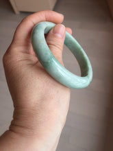 Load image into Gallery viewer, 57.3mm Certified Type A 100% Natural sunny green yellow Jadeite Jade bangle BS30-4414