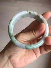 Load image into Gallery viewer, AllaboutjadeCanada.com only 56mm certified 100% natural Type A sunny green purple brown black jadeite jade bangle AZ175-0511 add on item