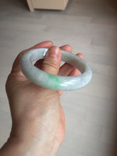 Load image into Gallery viewer, 57.2mm Certified Type A 100% Natural sunny green purple Jadeite Jade bangle BP43-0620