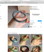 Load image into Gallery viewer, How to find the detail information of a bangle in a group list. Information page, please don't order. Thanks.