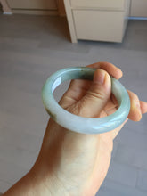 Load image into Gallery viewer, 53mm certified 100% natural Type A light green brown jadeite jade bangle AX133-7691