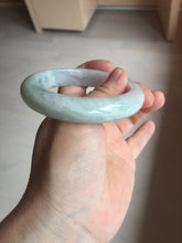 Load image into Gallery viewer, 56.5mm certified 100% natural Type A light green purple red(FU LU SHOU) jadeite jade bangle PC136-9157
