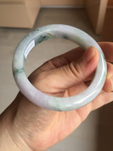 Load image into Gallery viewer, 55.6mm Certified type A 100% Natural sunny green/purple/yellow(Fu LU SHOU) Jadeite bangle BN41-5127
