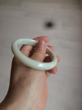 Load image into Gallery viewer, 56mm Certified type A 100% Natural green/yellow Jadeite bangle D122-8933