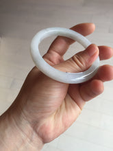 Load image into Gallery viewer, 54.6mm Certified 100% natural Type A white/green/purple jadeite jade bangle AM33-0255