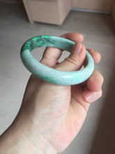 Load image into Gallery viewer, Shopify only. 56.5mm certified 100% natural type A dark green sunny green jadeite jade bangle BH82-8224