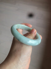 Load image into Gallery viewer, 57.4mm certified type A 100% Natural green/blue/purple jadeite jade bangle M81-2106