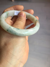 Load image into Gallery viewer, 57.5mm certificated Type A 100% Natural light green/red/brown Jadeite Jade bangle Y165-7275