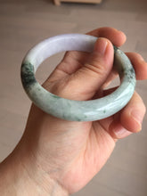 Load image into Gallery viewer, 56mm certified 100% natural Type A light green brown purple jadeite jade bangle AA31-4076