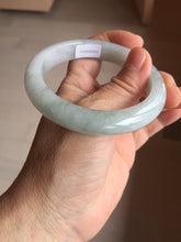Load image into Gallery viewer, 56mm certified 100% natural Type A icy light green jadeite jade bangle PE8-0310