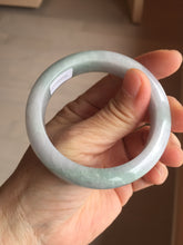 Load image into Gallery viewer, 52.7mm certified 100% natural Type A light green/purple jadeite jade bangle PE10-0323