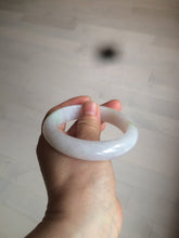 Load image into Gallery viewer, 57.5mm Certified 100% natural Type A sunny green/purple jadeite jade bangle AX90-1457