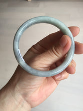 Load image into Gallery viewer, 59mm Certified Type A 100% Natural green gray black(Wuji, 淡乌鸡) Jadeite Jade bangle BQ55-6886