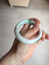 Load image into Gallery viewer, 53.5mm 100% natural certified sunny green brown pink oval jadeite jade bangle BN29-8348