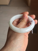 Load image into Gallery viewer, 53mm certified 100% natural Type A white/sunny green/red Jadeite jade bangle AE264-8013