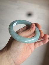 Load image into Gallery viewer, 56.8mm 100% natural Type A icy watery green jadeite jade bangle AX51-7558