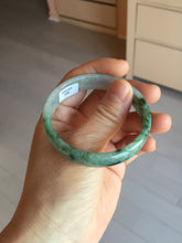 Load image into Gallery viewer, 52.5mm Certified 100% natural Type A light green/sunny green Whispers of the Spring Breeze jadeite jade bangle PA230-2380