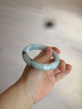Load image into Gallery viewer, 58mm Certified Type A 100% Natural green/white Jadeite Jade bangle AX79-4354