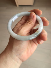 Load image into Gallery viewer, 57.7mm certified Type A 100% Natural green yellow brown white slim Jadeite Jade bangle BS89-6674