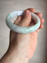 Load image into Gallery viewer, 56.5mm 100% natural type A green/white/purple/red (FU LU SHOU) jadeite jade bangle BP54-0621