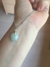 Load image into Gallery viewer, 100% Natural sunny green icy watery apple jadeite Jade beads pendant PC122 (Add on item. No sale individually)