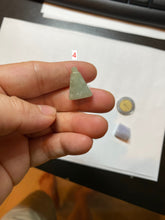 Load image into Gallery viewer, 100% Natural sunny green/purple scale weight safety guidance jadeite Jade pendant Q124