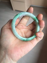 Load image into Gallery viewer, 54mm certified 100% natural Type A sunny green jadeite jade bangle PB165-4664